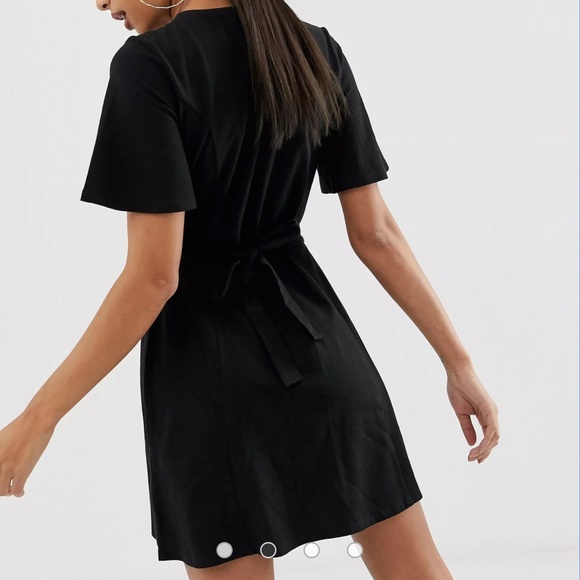 ASOS DESIGN faux horn button through dress - Picture 11 of 12